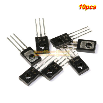 10 Stück DIP Triode BD140 PNP TO-126 Halbleiter Transistor 