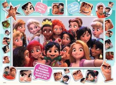 Jigsaw Puzzle 500 Piece Disney Pixar Movie Wreck It Ralph Ravensburger 20X27