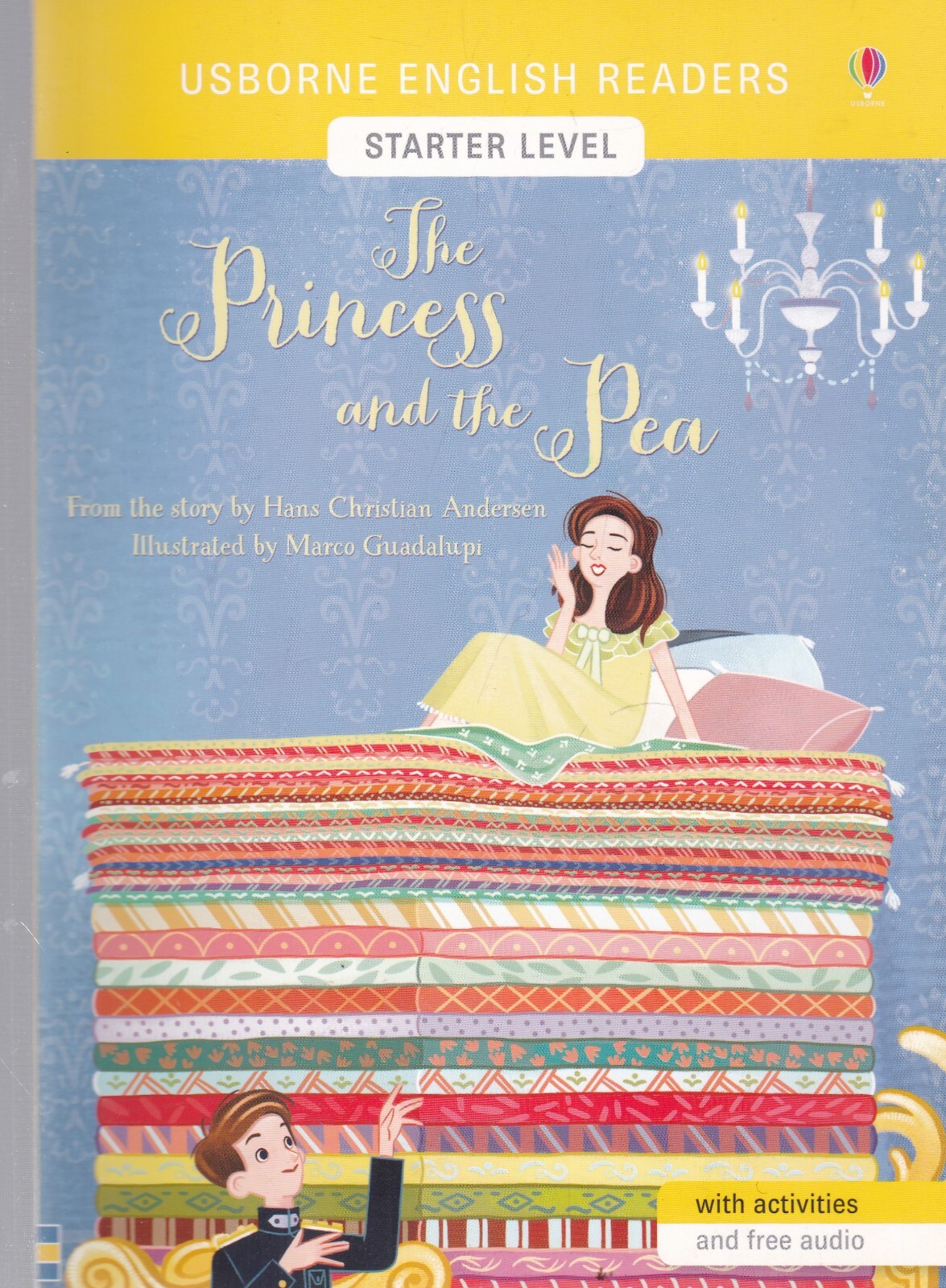 The Princess and the Pea Usborne English Readers Starter Level 1 New Book PB