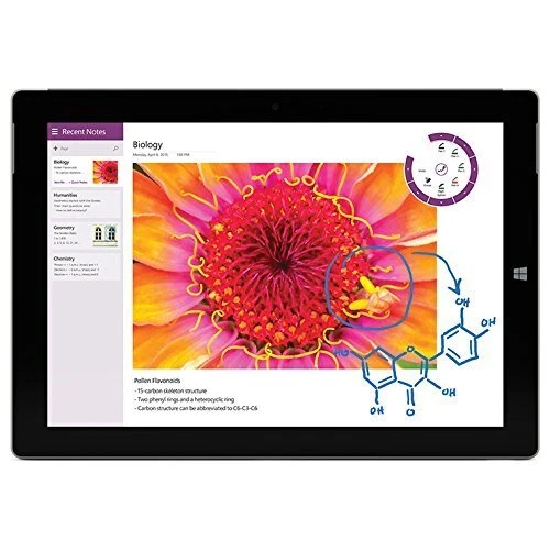 Microsoft Surface 3 128GB WiFi Tablet 10.8" Intel Atom - Silver - Image 2 of 4