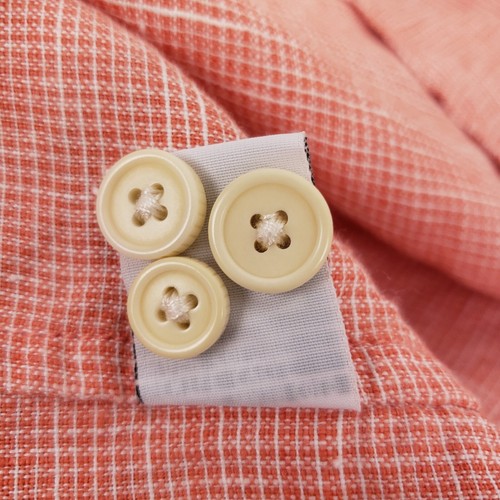 Camicia Tommy Bahama Relax 100% lino manica lunga uomo taglia XL rosa - Foto 9 di 15