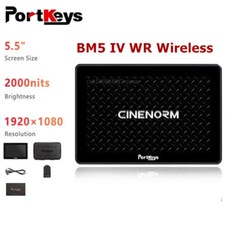 PortKeys BM5IV IV WR 5.5" 4K Touch-Screen Wireless Control Camera Video Monitor