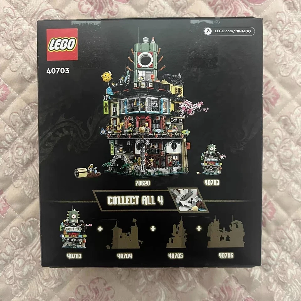 LEGO 40703 ¡Micro Ninjago City! ¡EN MANO! ¡ENVÍO GRATUITO! en todo el mundo en caja extra. Foto 3 de 4