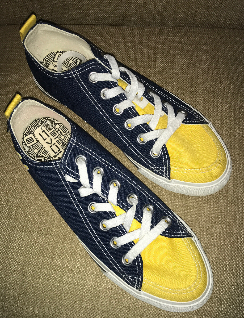 PANTOFOLA D’ORO SCARPE CALIFORNIA BEARS CANVAS DONNA 7 giovani 5 SKICKS CAL BEARS SNEAKERS