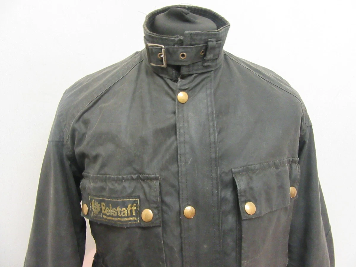 Waxed cotton best sale motorcycle jacket ebay