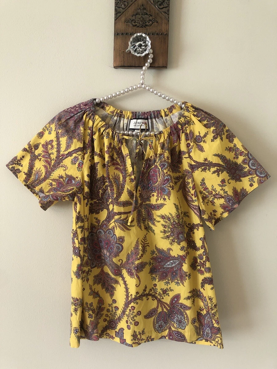 SunnyGal Studio Sewing: A Shirt and a Shirtdress, Butterick 6333 in paisley cotton poplin