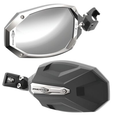 Seizmik Photon Side View Mirrors with Cast Aluminum Body & Bezel
