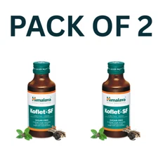 Himalaya Koflet SF Syrup (Sugar Free) (100ml) x 2 Bottles | FREE SHIPPING
