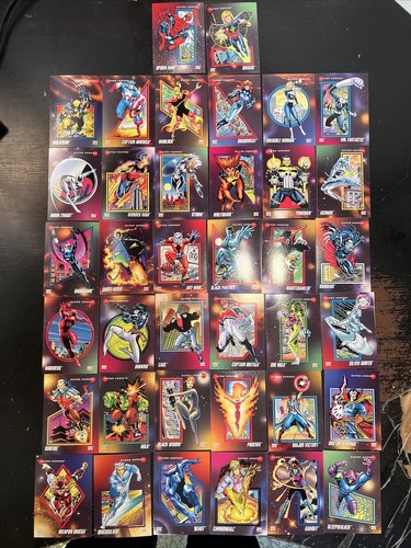 1992 Marvel Universe Series 3 Cards NEAR COMPLETE BASE SET Impel W/ 2x Holograms - Picture 9 of 9