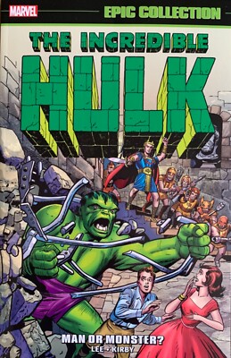 The Incredible Hulk Epic Collection #1 - Man Or Monster?   Very Fine+ Condition