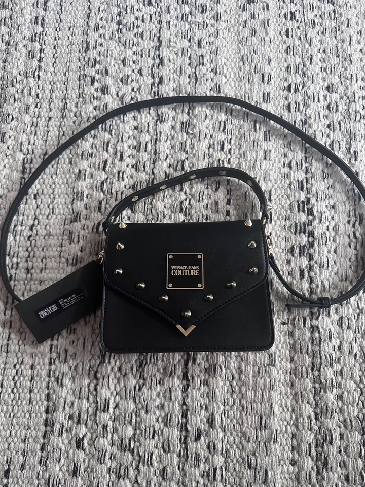 Nuevo con etiquetas Cartera Versace Jeans Couture Tachonada Revolución Foto 4 de 4