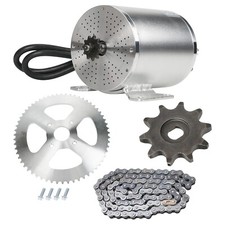 48V 1800W Brushless Motor  420 10T 60T Chain Sprocket for Electric Go Kart ATV