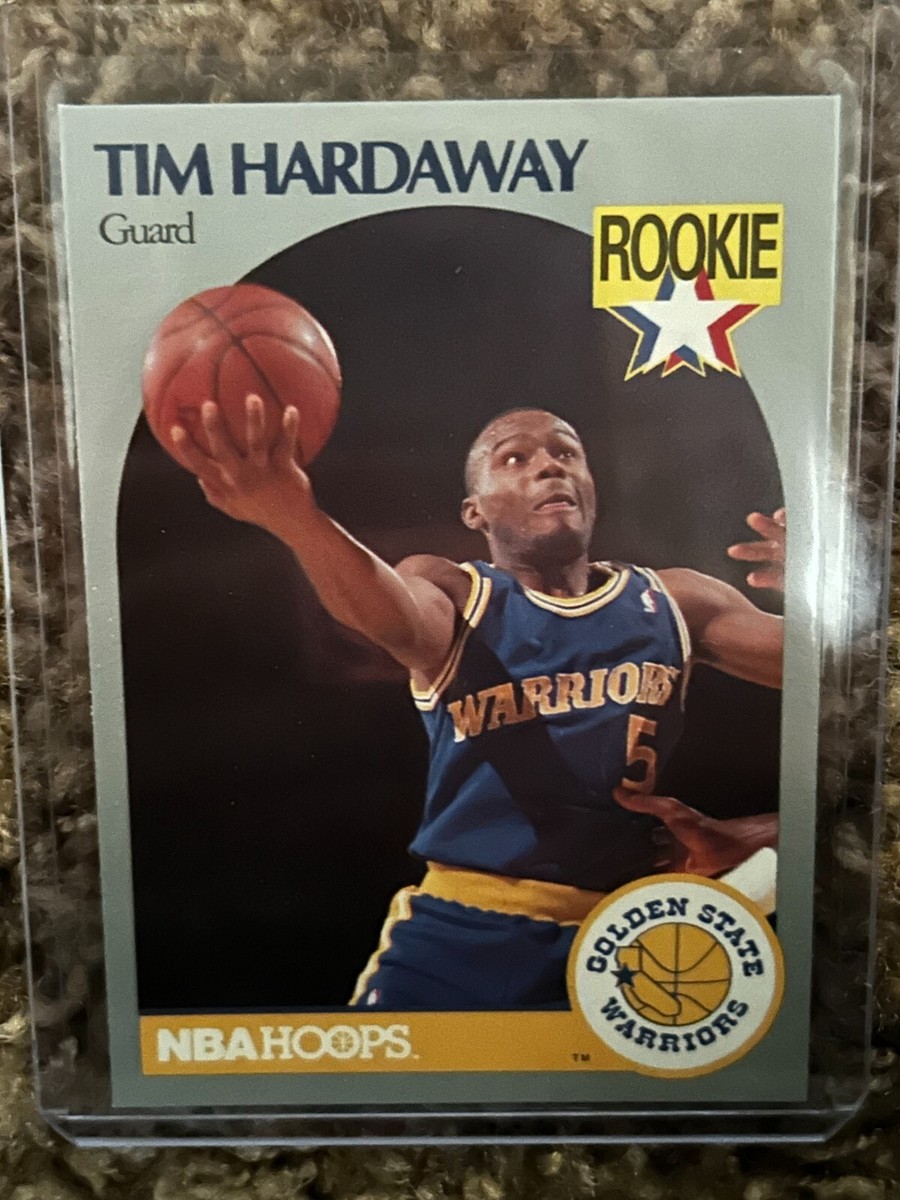 ERROR CARD** 1990 NBA Hoops Tim Hardaway Rookie Card. #113