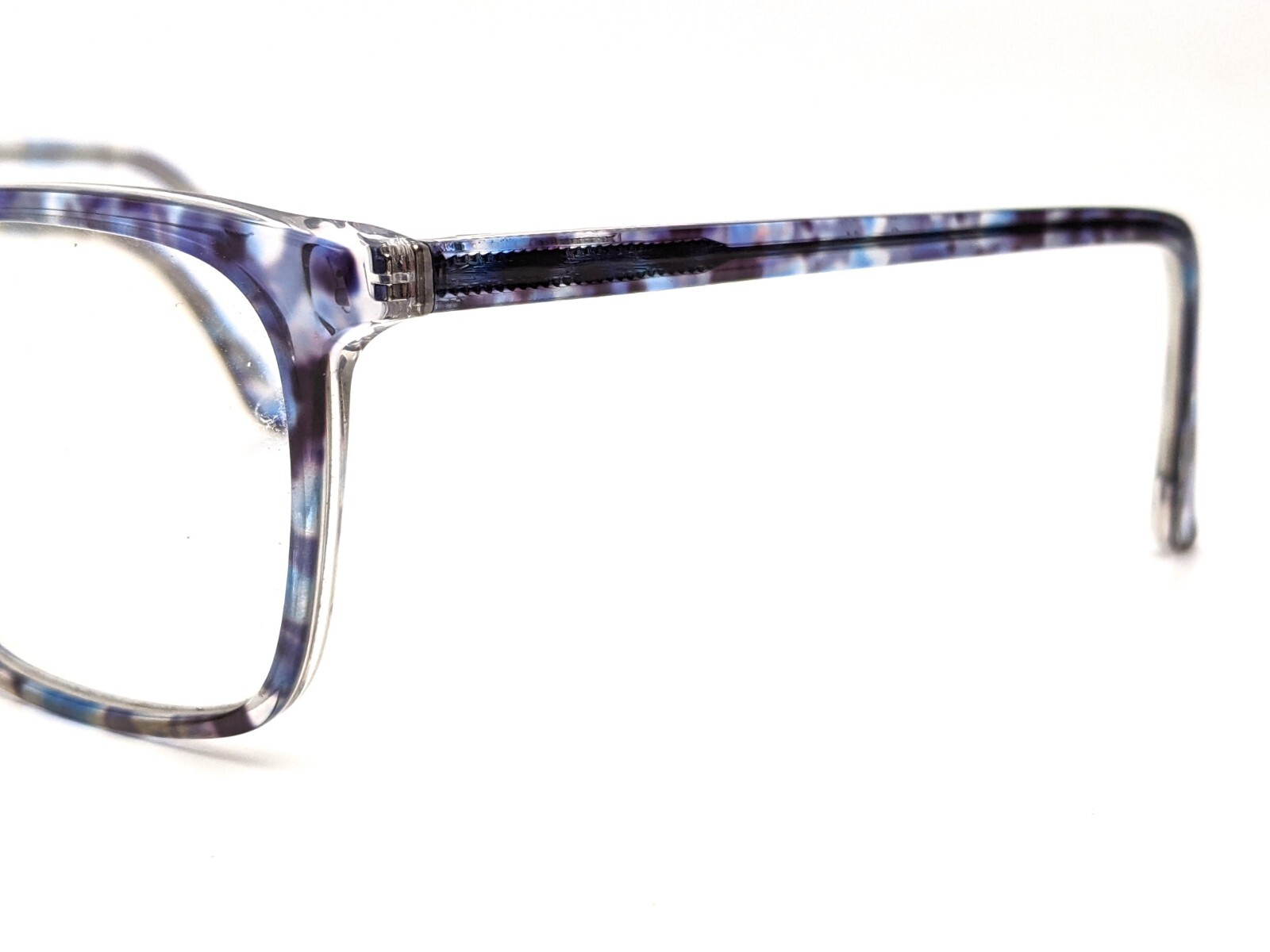 Chelsea Morgan CM 20212 GR/BL Eyeglasses Frames: Blue Purple Tortoise 55-17-140