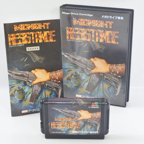 MIDNIGHT RESISTANCE Mega Drive Sega 1969 md