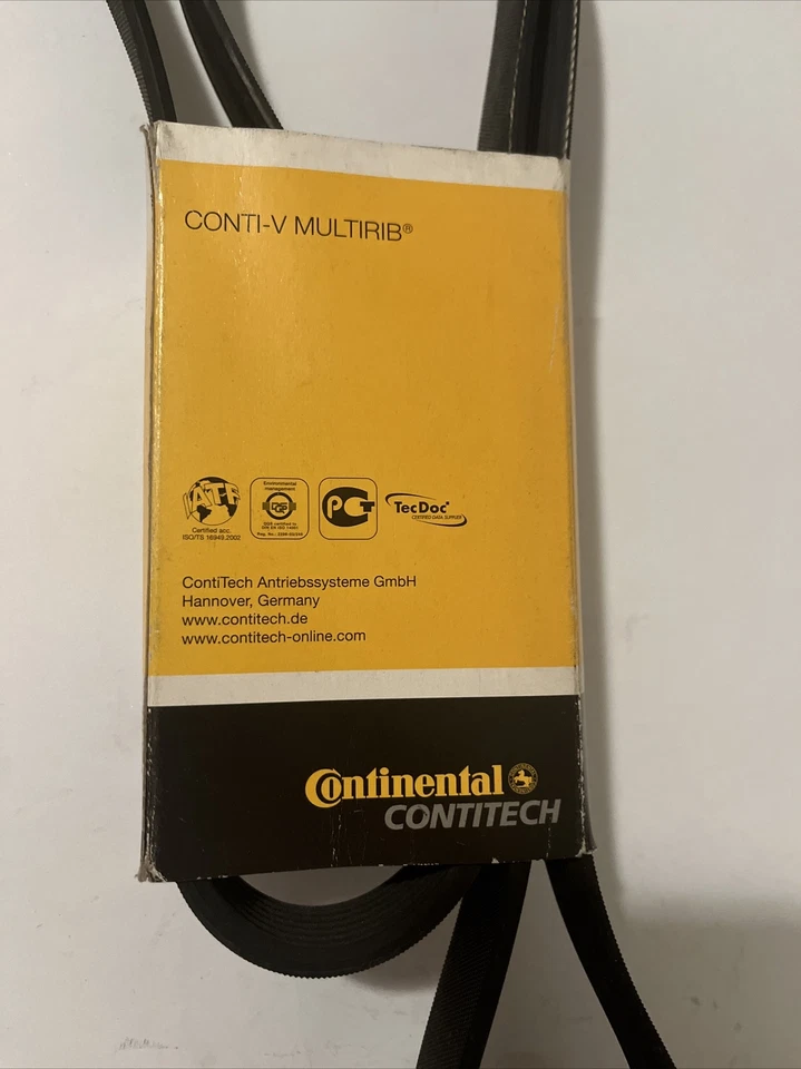 Continental Serpentine Belt 7PK1580  - Fits 93-95 BMW 5, 7 and 8 Series - NEW - image 3 of 3