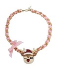 Betsey Johnson Crystal Multi-Tone Gold Plated Fashion Necklaces & Pendants