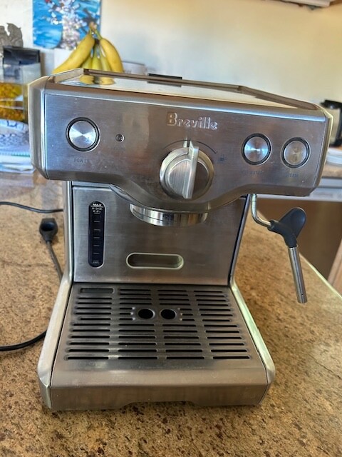 Breville 800ESXL 15-Bar Triple-Priming Die-Cast Espresso Machine