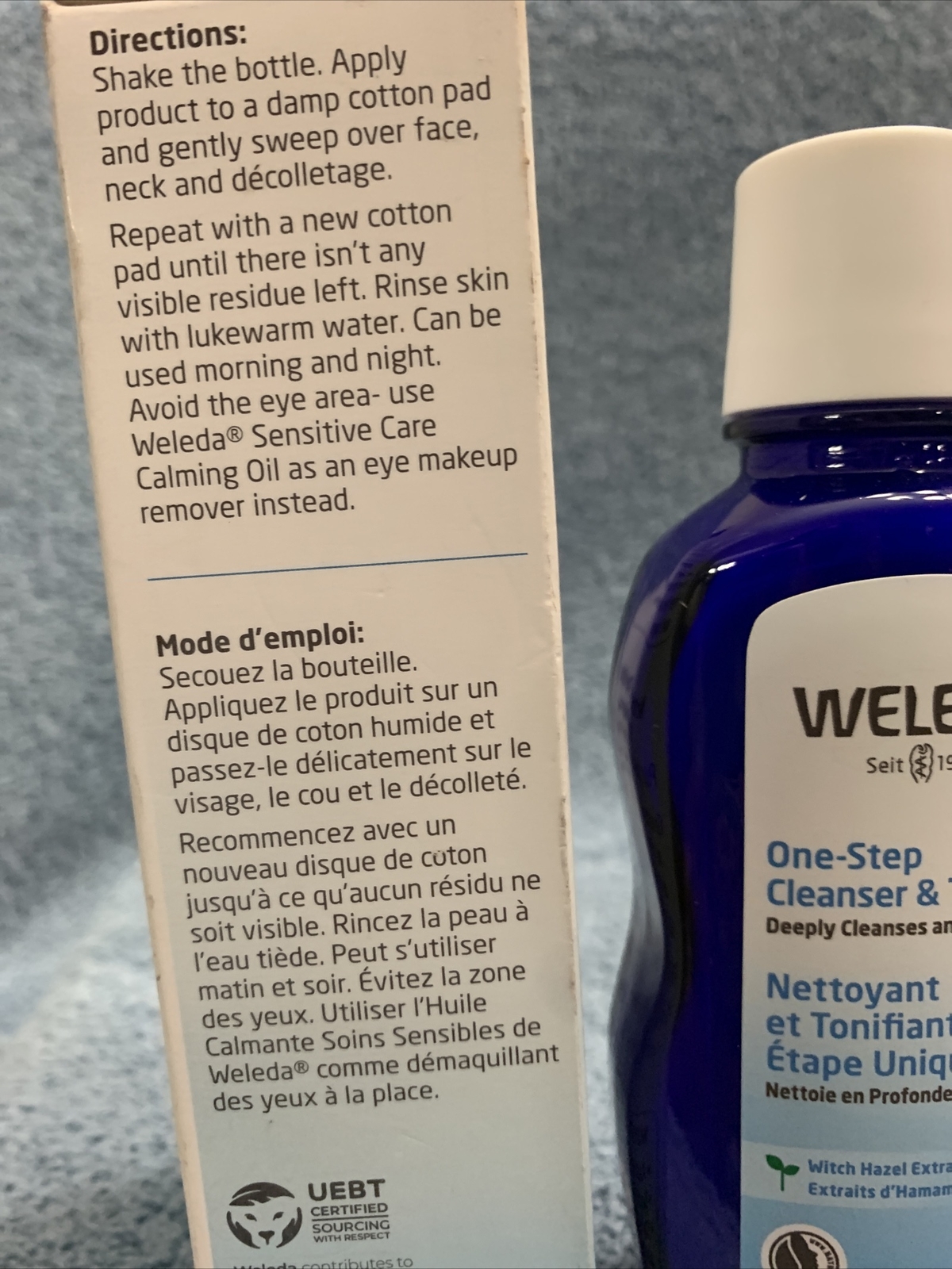 weleda makeup remover
