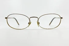 Burberry 1239 1145 Rectangle Brown Havana Gold Eyeglasses Frame 52-19-140 14054