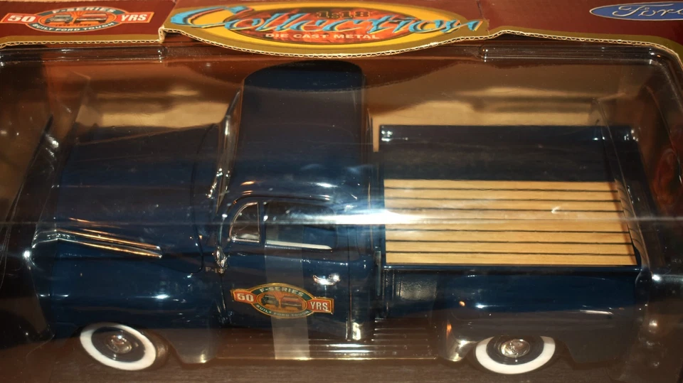 Road Legends 1/18, 1948 Ford F-1 Pick-up 50th Anniversary, RARE Navy-Blue NIB - Image 2 of 4