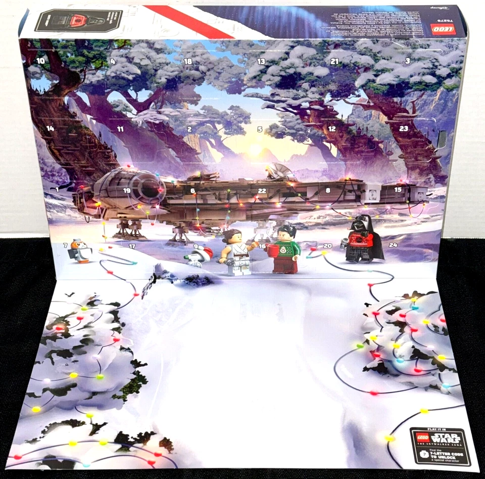 NEW! OPEN BOX SEALED BAGS / LEGO STAR WARS (75279) ADVENT CALENDAR / CHRISTMAS - Image 4 of 4