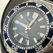 Citizen Eco-Drive Promaster Diver Men's Date Display 45mm Watch BN0191-55L