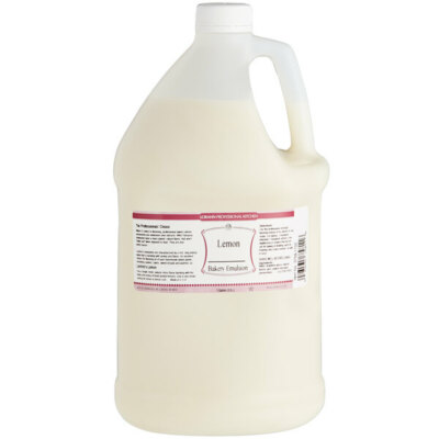 LorAnn Oils 1 Gallon All-Natural Lemon Bakery Emulsion