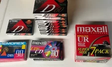 TDK Maxell Memorex Cassette Tape Lot