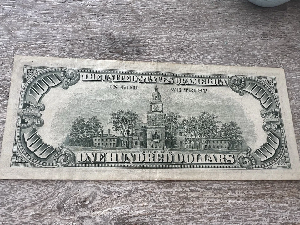 1963A , $100 Star Note B00137617 - Image 2 of 2