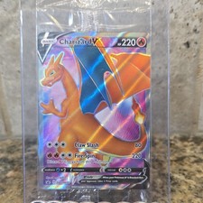 Sealed Charizard V SWSH050 Black Star Promo