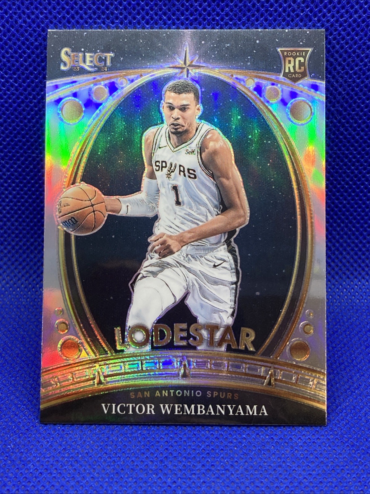2023-24 Panini Select - Lodestars Victor Wembanyama #9 Silver Prizm (RC)