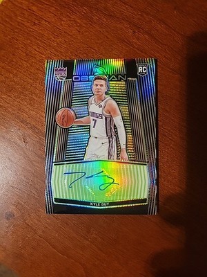 2019-20 Panini Obsidian RARE ERROR Card Rookie Auto Kyle Guy Brandon Clarke /25