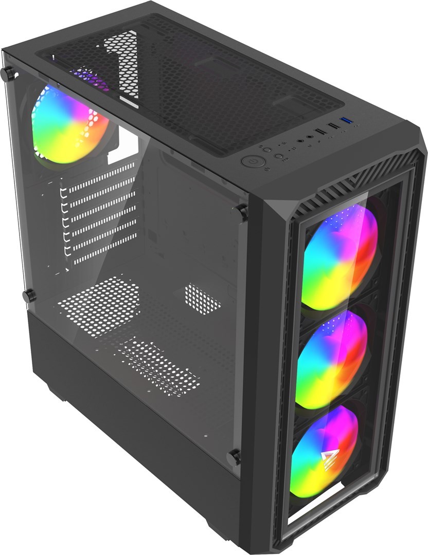 5905106070276 Savio Noctis Glass RGB Cube Schwarz SAVIO 11590₽