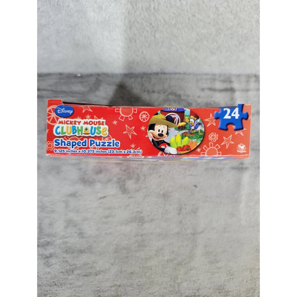 Rompecabezas en forma de casa club de Mickey Mouse Disney 24 piezas edades 5+ Foto 2 de 4