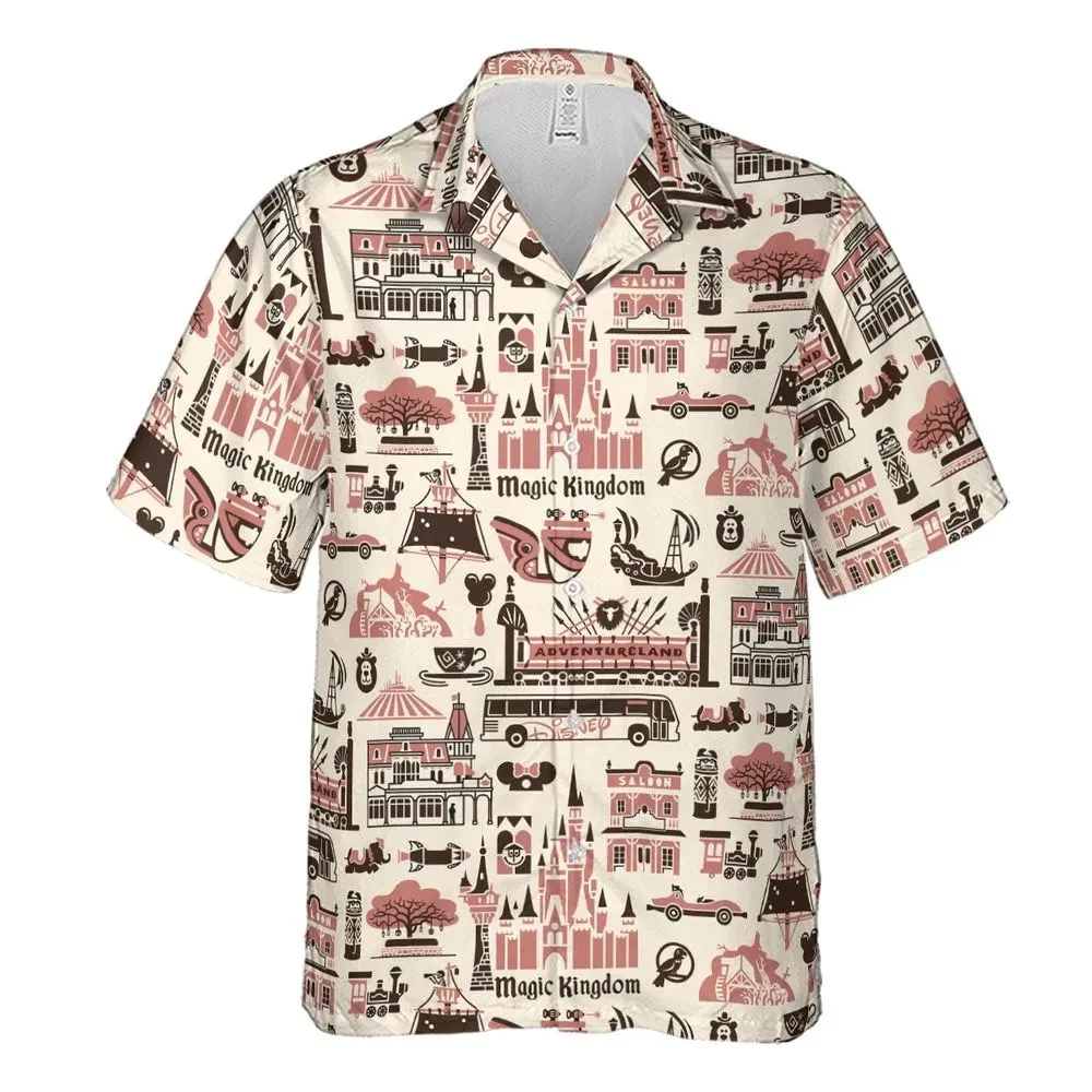 Magic Kingdom Hawaiian Shirt, Unisex Adults