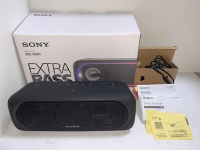 SONY SRS-XB40 EXTRA BASS Waterproof Wireless Speaker | eBay