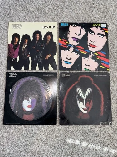 Lot Of 4 Kiss Records
