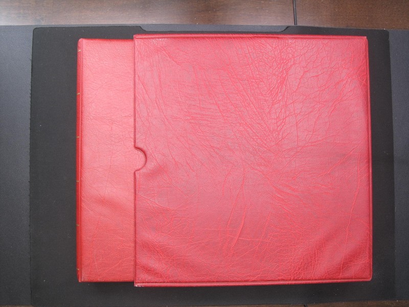 Lighthouse Used 13 Ring Binder W Matching Dust Cover Clean