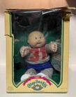 Vintage 1985 Cabbage Patch Kids Doll In Box Blue Eyes Imperfect Box