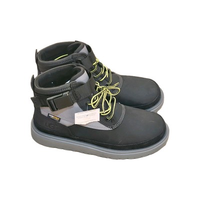 UGG Highland Utility Strap Boots Men's Size Waterproof Black New