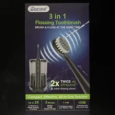 Ducard - 3-in-1 Electric Flossing Toothbrush - NEW