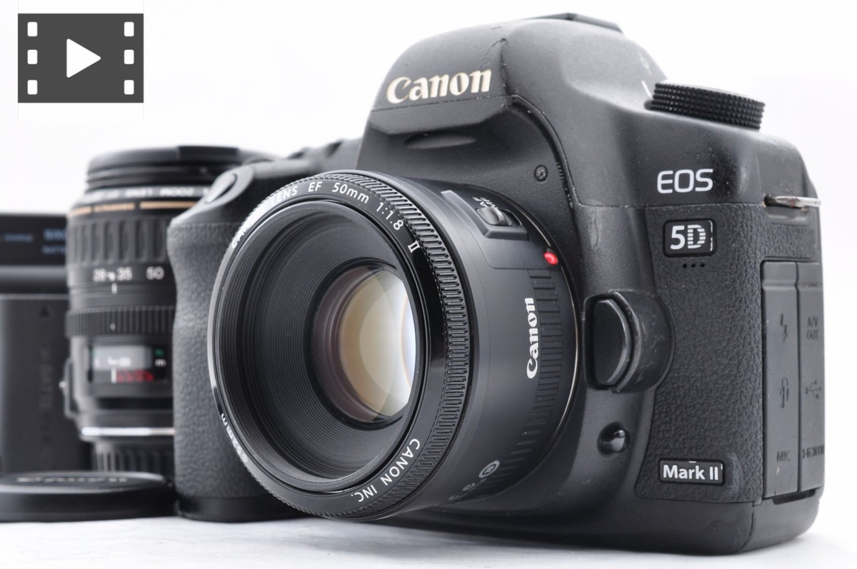 Canon EOS 5D Mark II + EF 50mm f/1.8 ＋α Canon EOS 5D Mark II DSLR + 50mm f/1.8 II + 28-105mm USM Lens [Exc