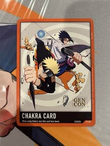 アメリカ　GENCON　限定　NARUTOカードゲーム チャクラカード Bandai Naruto Card Game Chakra Gen Con Promo Card CP-001 2026