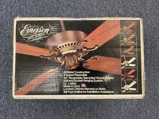 NIB Emerson 1895 Series 42  Ceiling Fan - Bro...