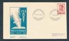 D486681 Denmark FDC Niels R Finsen Medical Science 1960