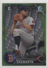 2016 Bowman Draft Chrome Picks Green Refractor 77/99 Mike Shawaryn #BDC-95 z6b