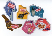 **   Lot  6  magnets  ( Le Gaulois )  " Départements  "   **