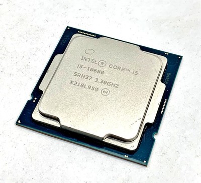 Intel Core i5-10600 LGA 1200 3.3GHz +4.80GHz 6-Core 12MB Cache 12T 65W SRH37 CPU