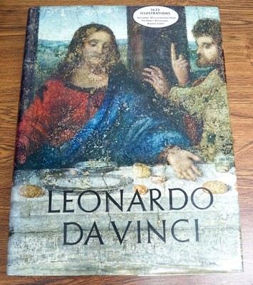 Leonardo Da Vinci Artabras 1635 Illustrations Hardcover With Slipcase Reynal VGC